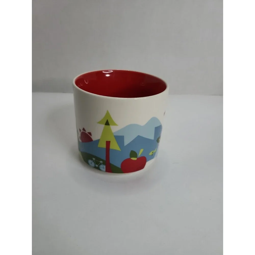 Starbucks Mug Washington YOU ARE HERE Retired Series Collection Coffee Red Cup
